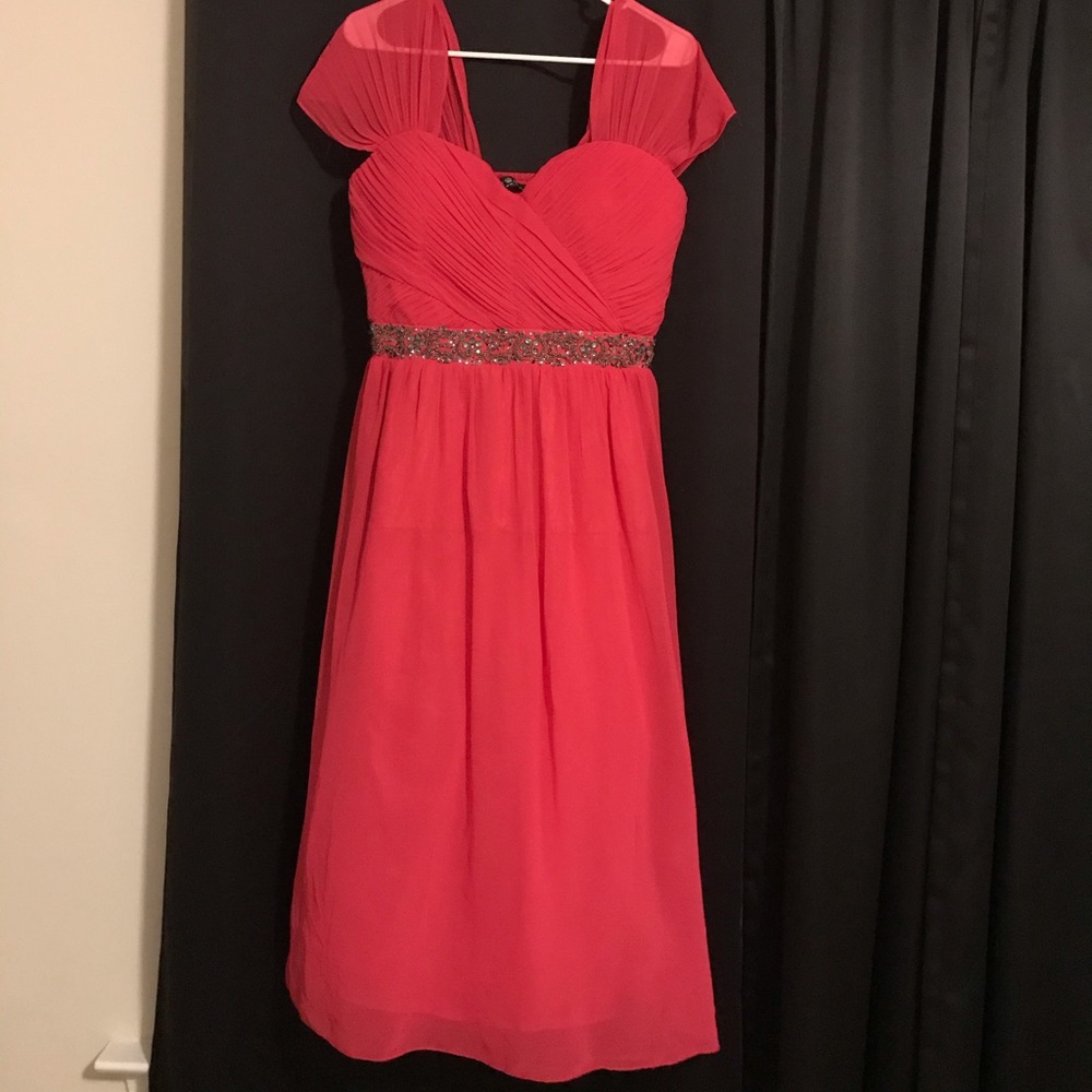 Out On The Town Fuchsia Gown